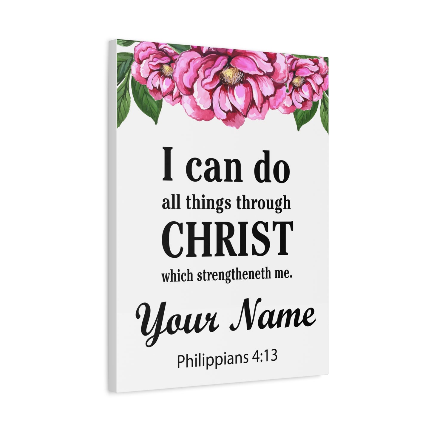 Personalized Philippians 4:13