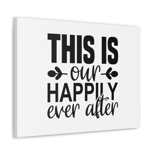 This Is Our Happily Ever 2 Timothy 4:7 After Christian Wall Art Bible Verse Print Ready to Hang