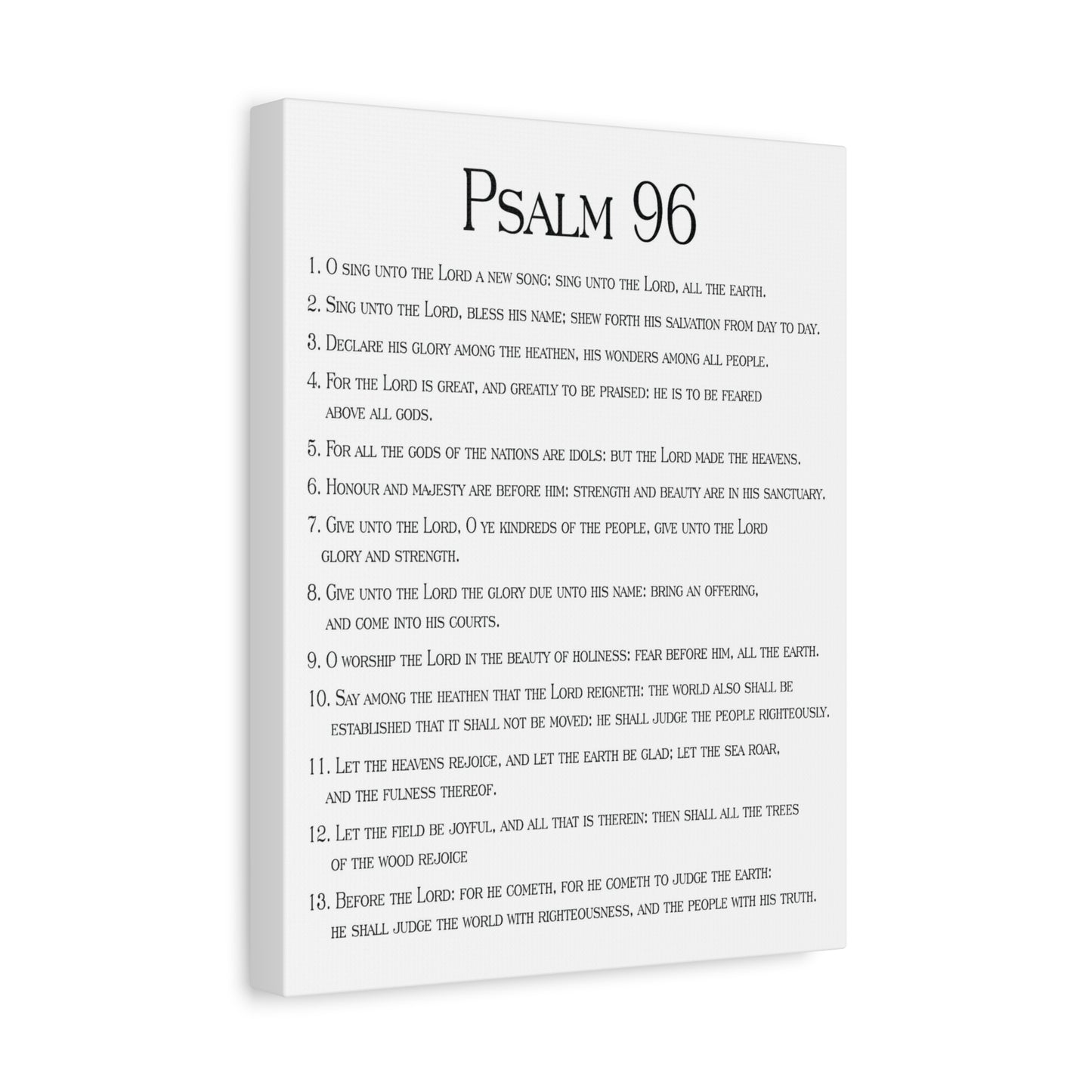 Scripture Walls Proclaiming His Glorious Wonders Psalm 96:7 Christian Wall Art Print Ready to Hang