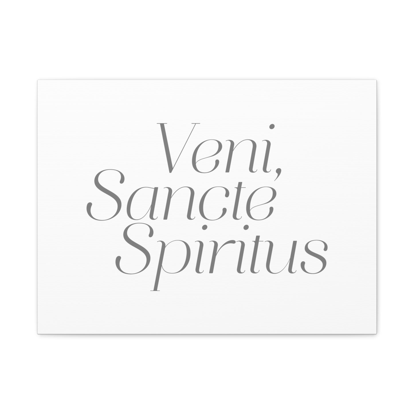 Veni, Sancte Spiritus John 15:26 Bible Verse Canvas Christian Wall Art Ready to Hang