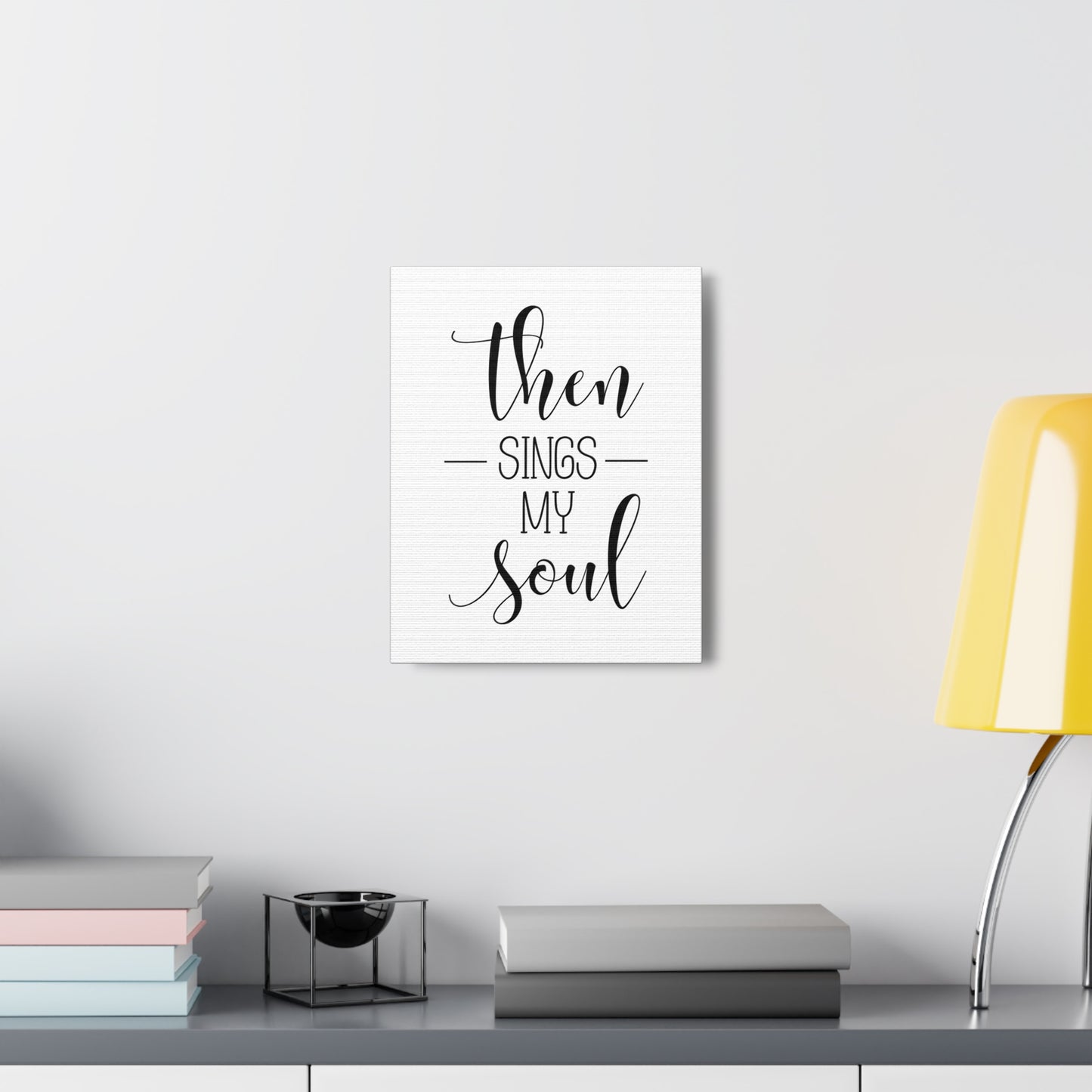 Then Sings My Soul Psalms 108:2 Christian Wall Art Bible Verse Print Ready to Hang
