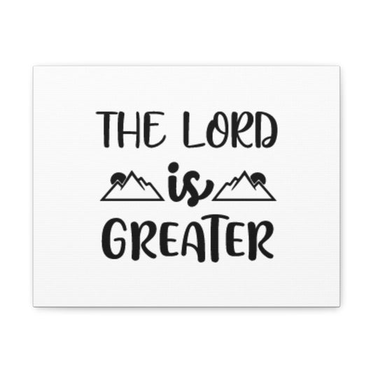 The Lord Is Greater Psalm 96:4 Christian Wall Art Bible Verse Print Ready to Hang