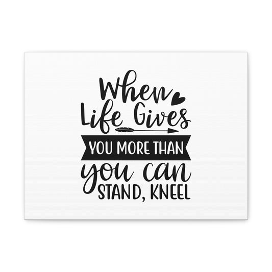 When Life Gives Romans 8:28 Christian Wall Art Bible Verse Print Ready to Hang