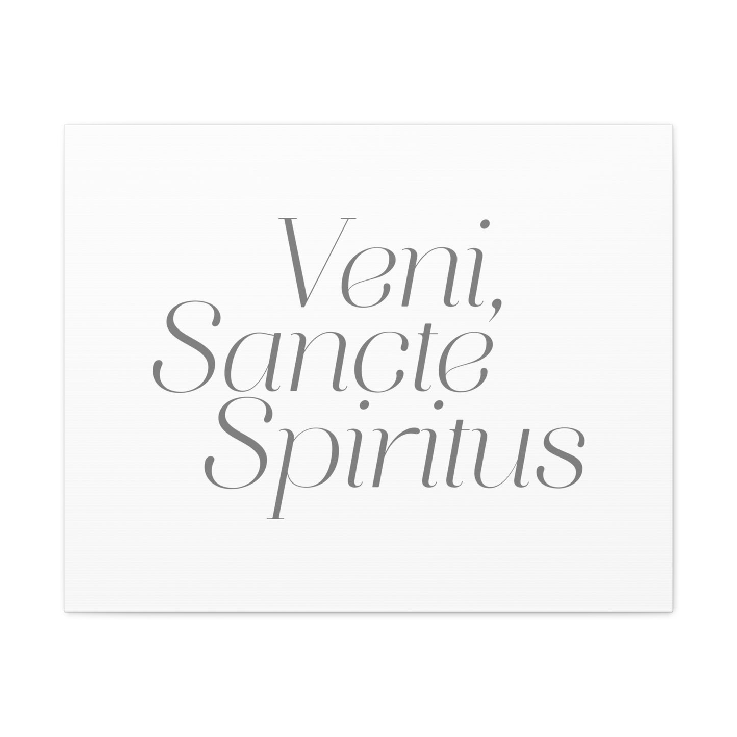 Veni, Sancte Spiritus John 15:26 Bible Verse Canvas Christian Wall Art Ready to Hang