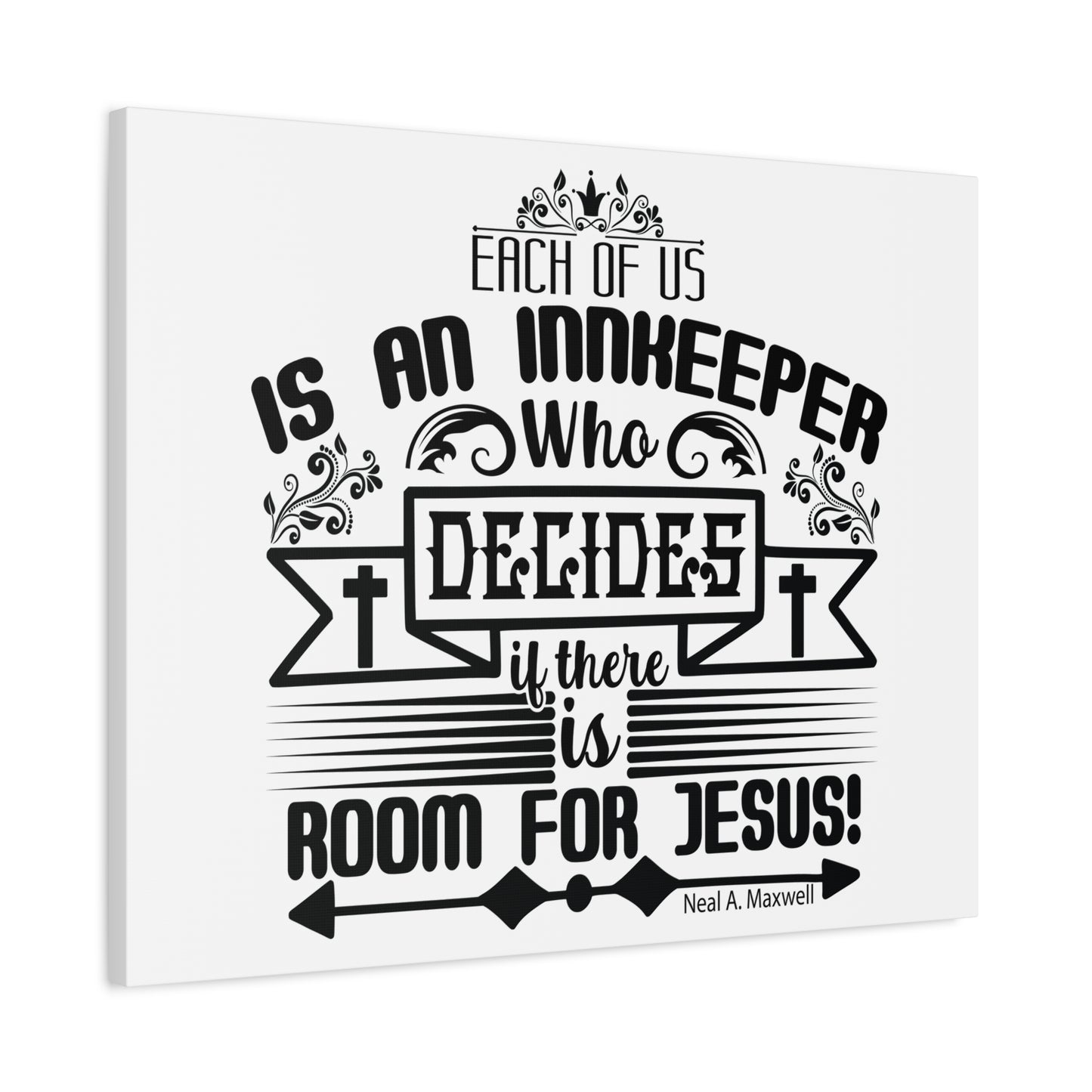 Scripture Canvas For Jesus Psalm 121:5 Christian Wall Art Print Ready to Hang