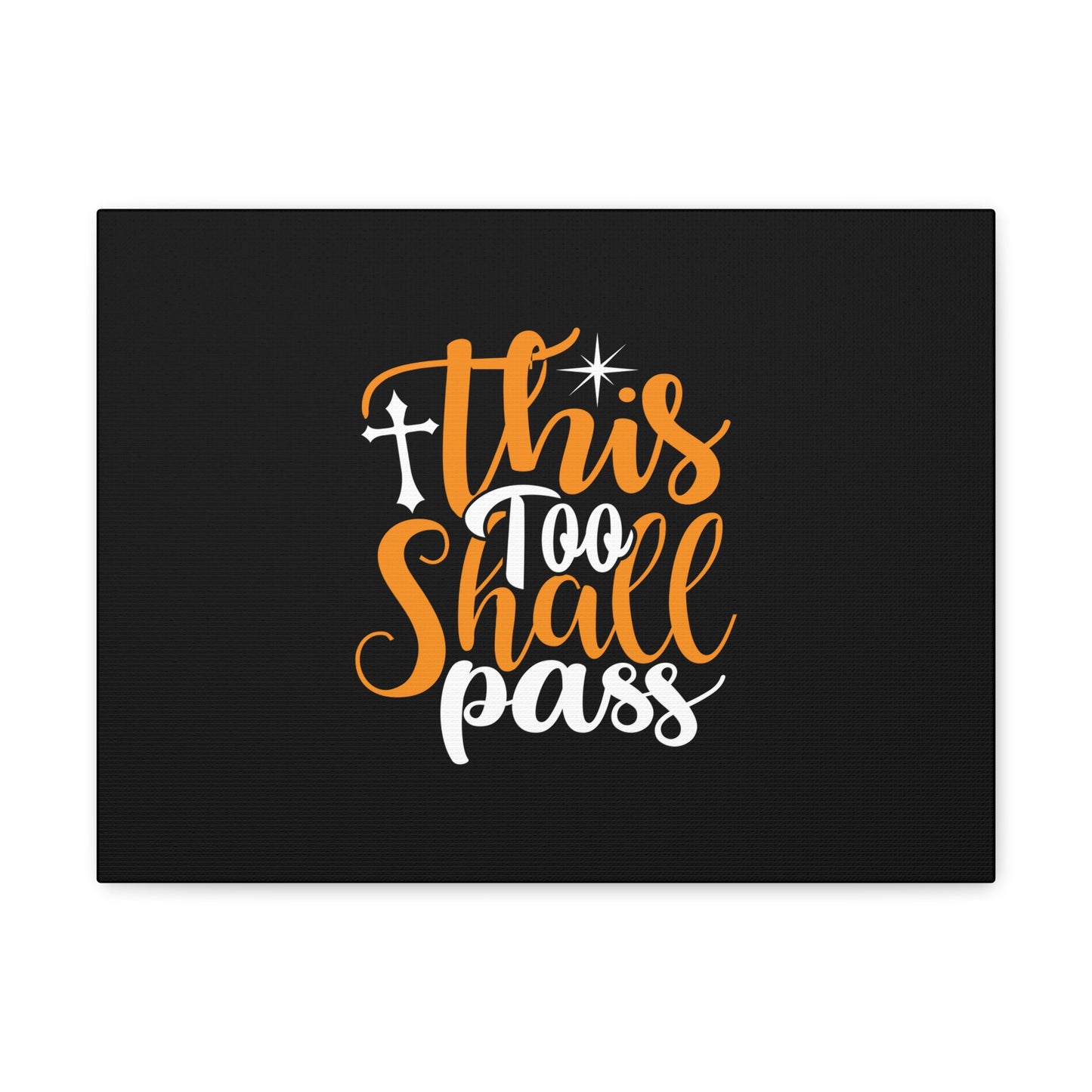 This Too Shall Pass 2 Corinthians 4:17 Christian Wall Art Bible Verse Print Ready to Hang