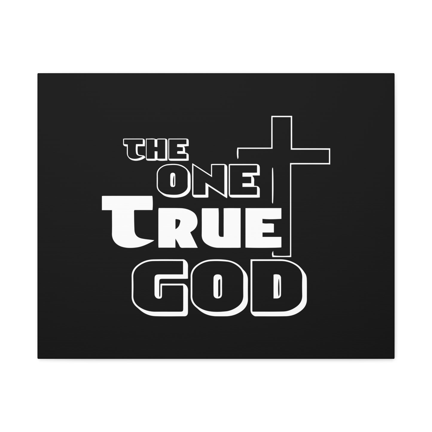 The One True God Isaiah 46:9 Christian Wall Art Bible Verse Print Ready to Hang