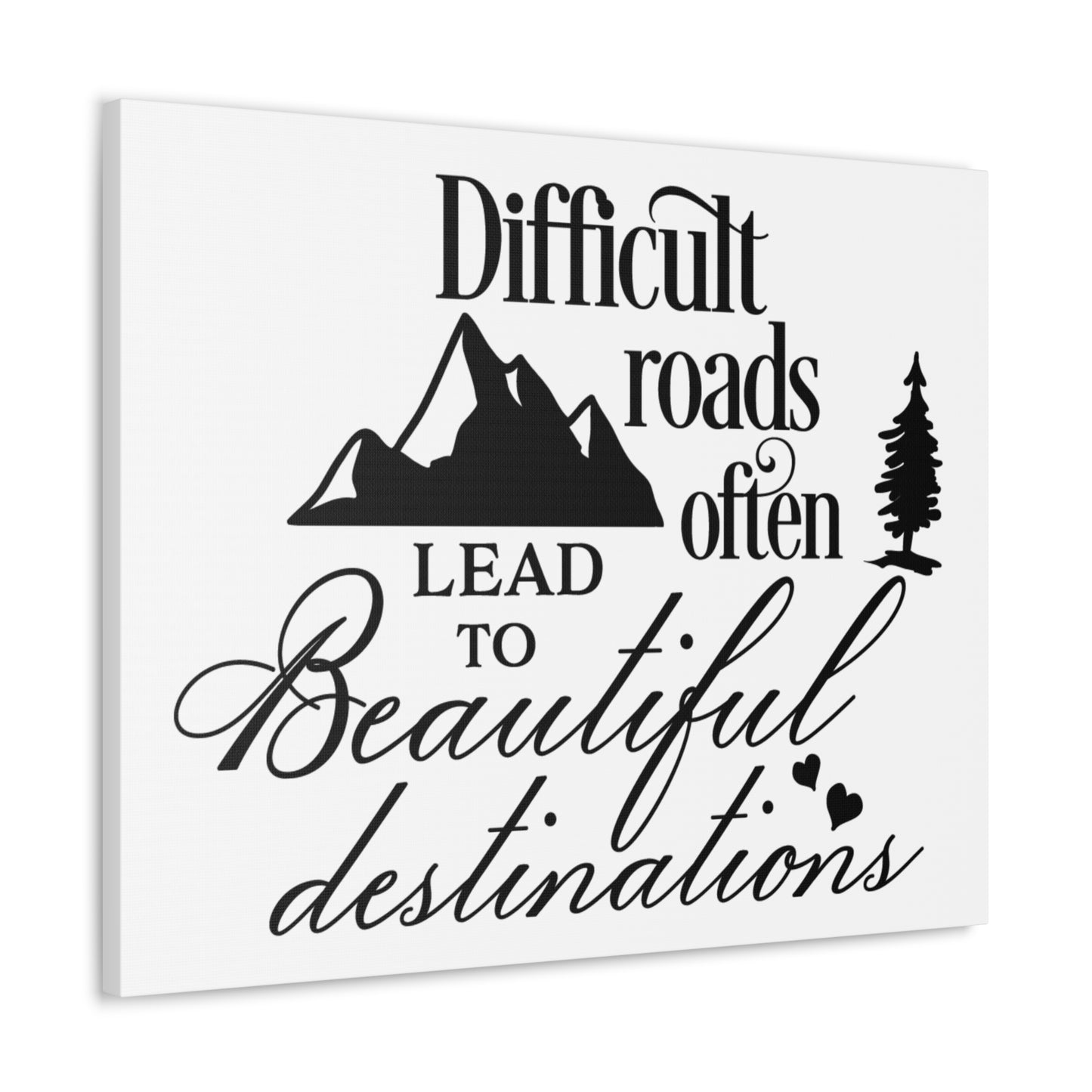 To Beautiful Romans 15:4 Destinations Christian Wall Art Print Ready to Hang