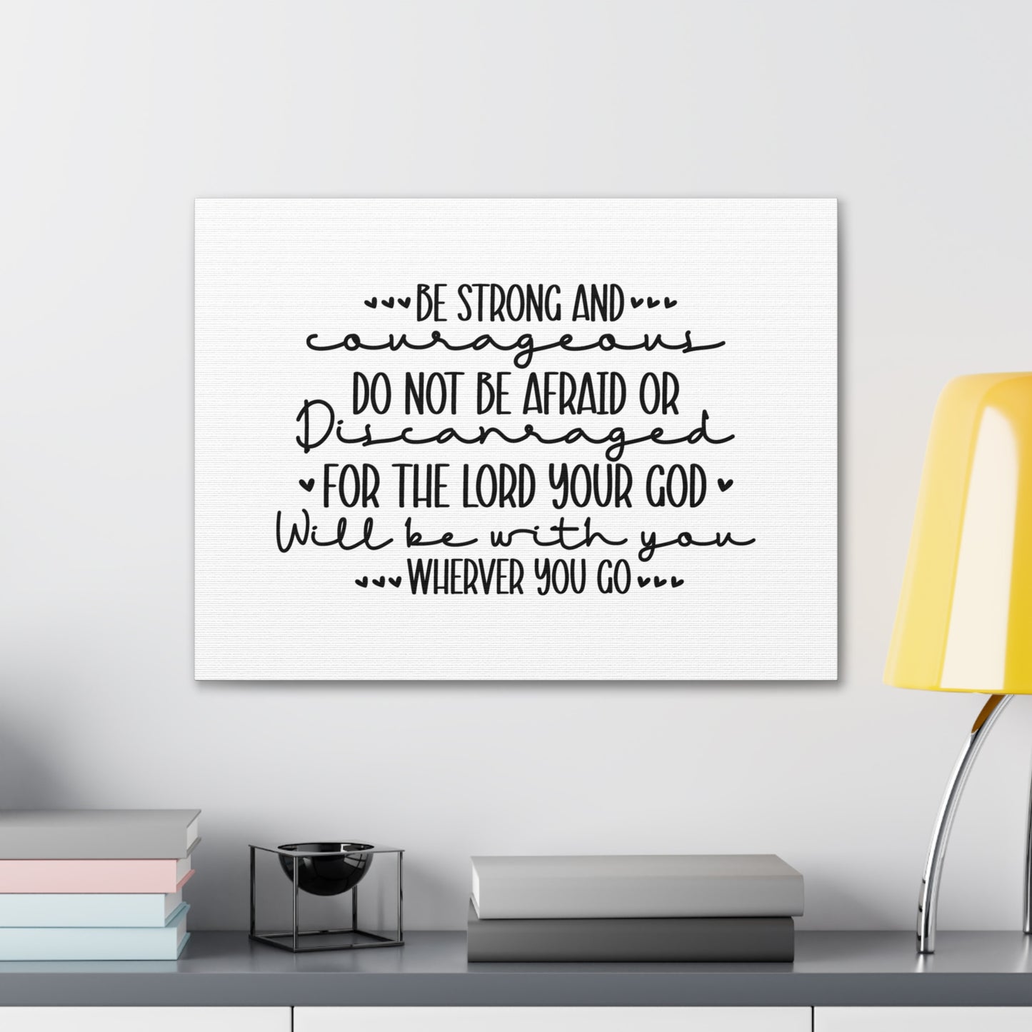 The Lord Your God Psalm 119:28 Christian Wall Art Bible Verse Print Ready to Hang