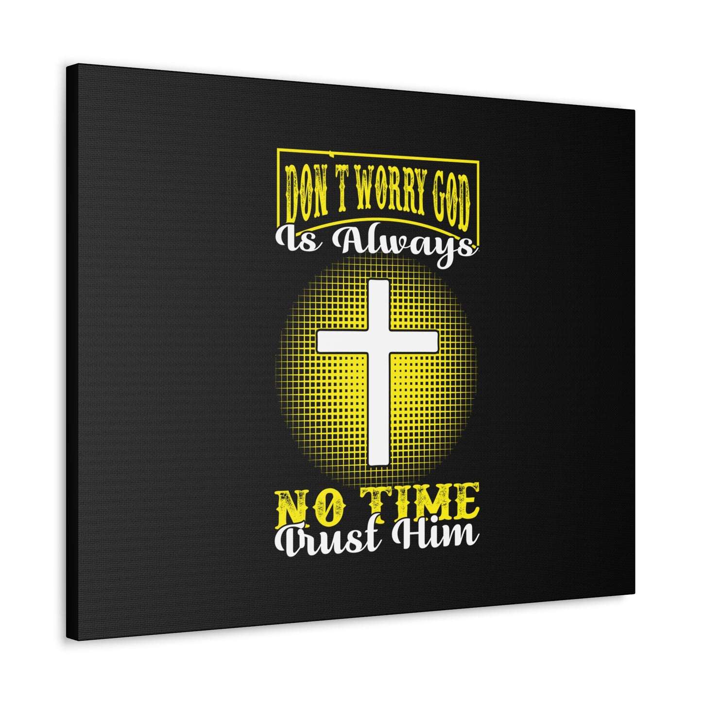 Trust Him Psalm 37:3-7 Christian Wall Art Bible Verse Print Ready to Hang