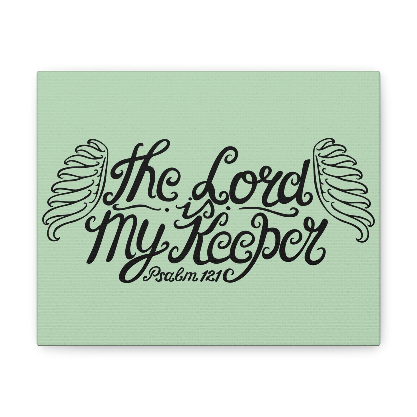 The Lord Is My Keeper Psalm 121  Bible Verse Canvas Christian Wall Art Ready To Hang