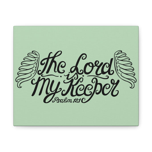 The Lord Is My Keeper Psalm 121  Bible Verse Canvas Christian Wall Art Ready To Hang