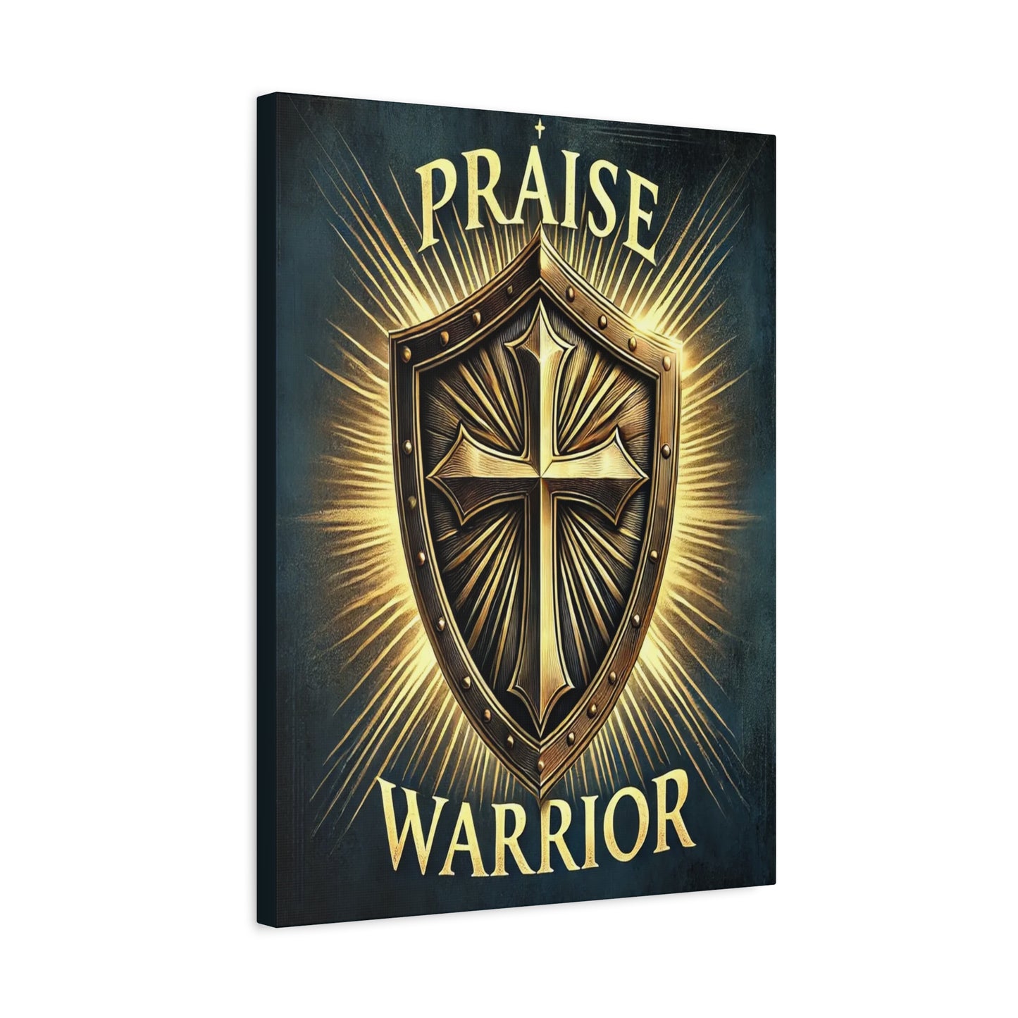 Scripture Walls Praise Warrior Psalm 149 Bible Verse Canvas Christian Wall Art Ready to Hang Unframed