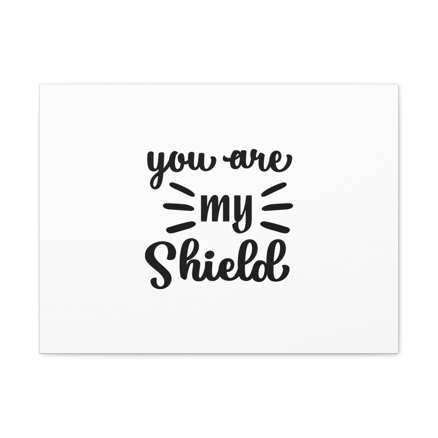 You Are My Shield Psalm 7:10 Christian Wall Art Bible Verse Print Ready to Hang