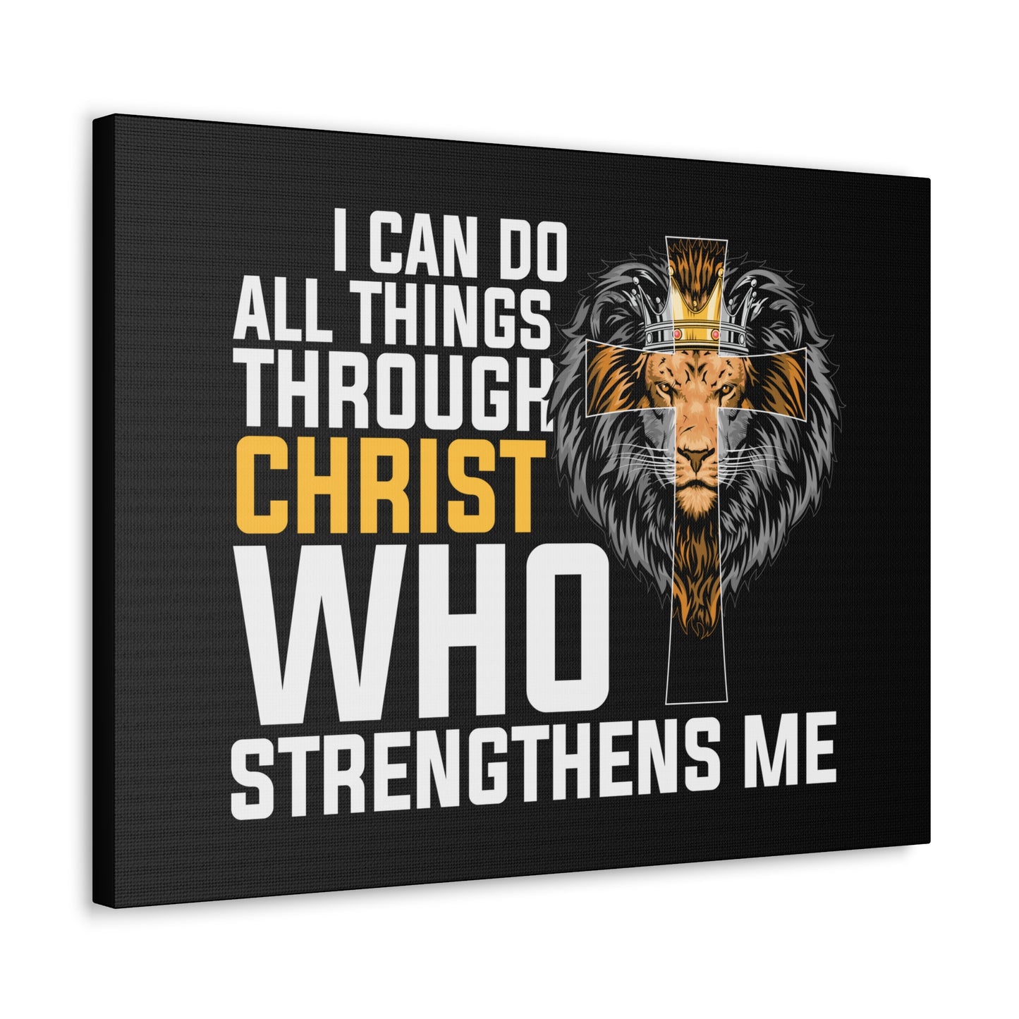 Who Strengthens Me Philippians 4:11Ã¢ÂÂ13 Christian Wall Art Bible Verse Print Ready to Hang