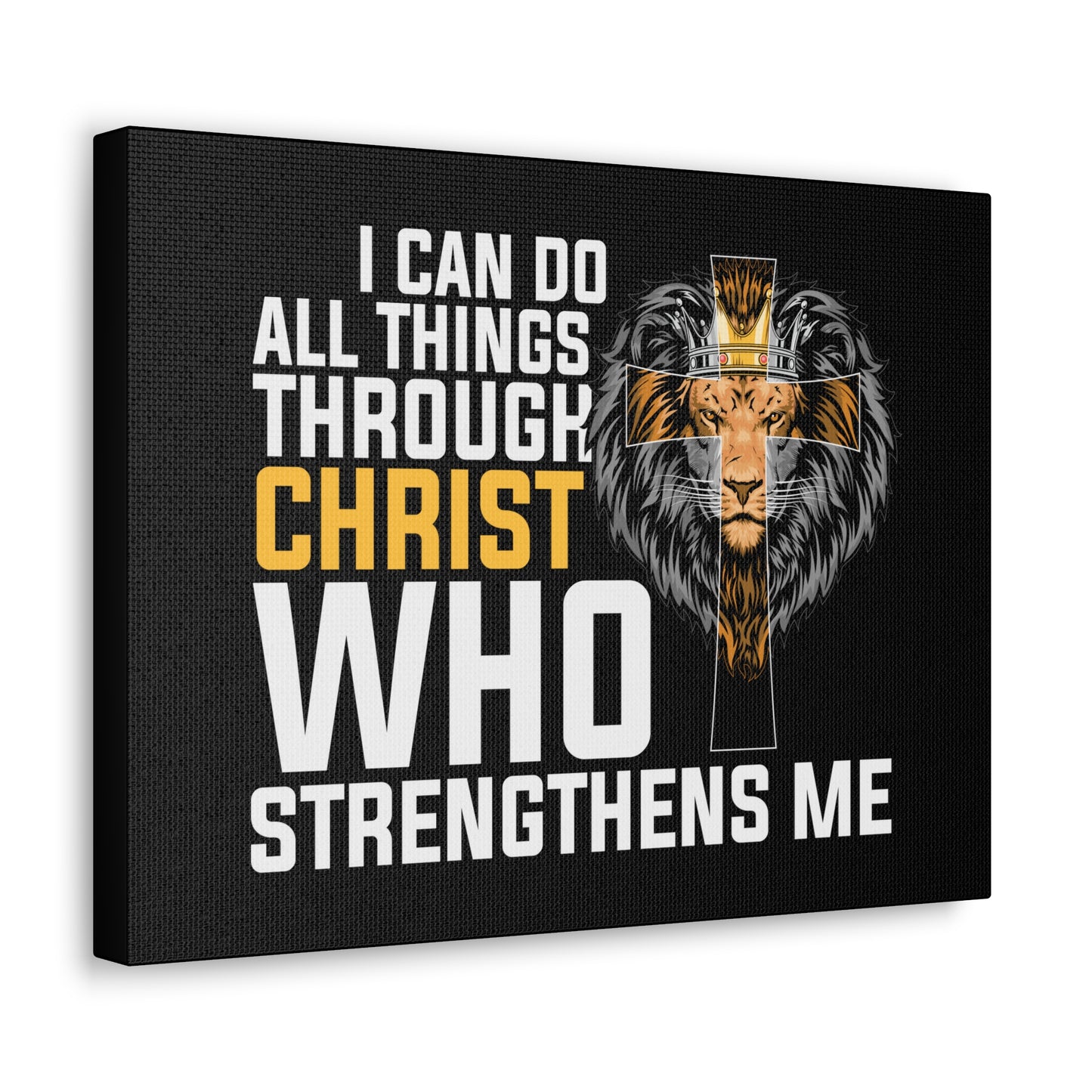 Who Strengthens Me Philippians 4:11Ã¢ÂÂ13 Christian Wall Art Bible Verse Print Ready to Hang