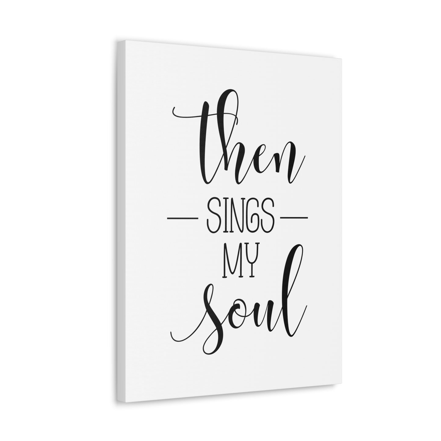 Then Sings My Soul Psalms 108:2 Christian Wall Art Bible Verse Print Ready to Hang