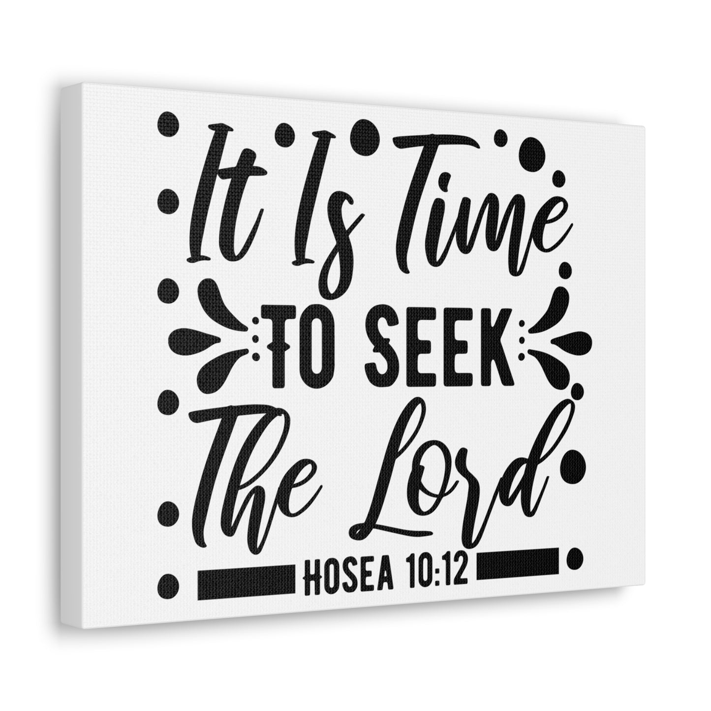 Time To Seek Hosea 10:12 Christian Wall Art Print Ready to Hang