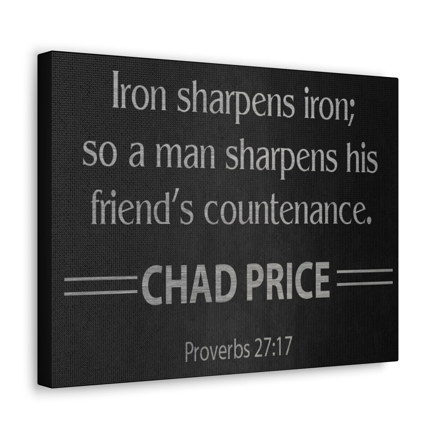 Personalized Proverbs 27:17