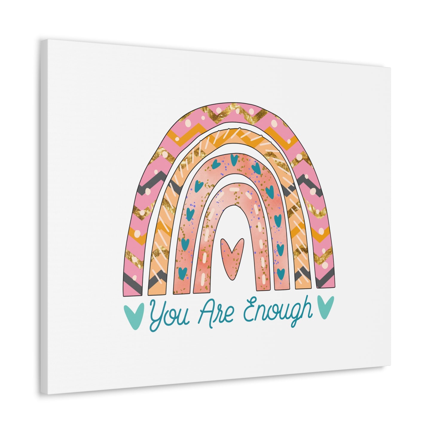 You Are Enough Rainbow 1 Corinthians 6:20 Christian Wall Art Bible Verse Print Ready to Hang