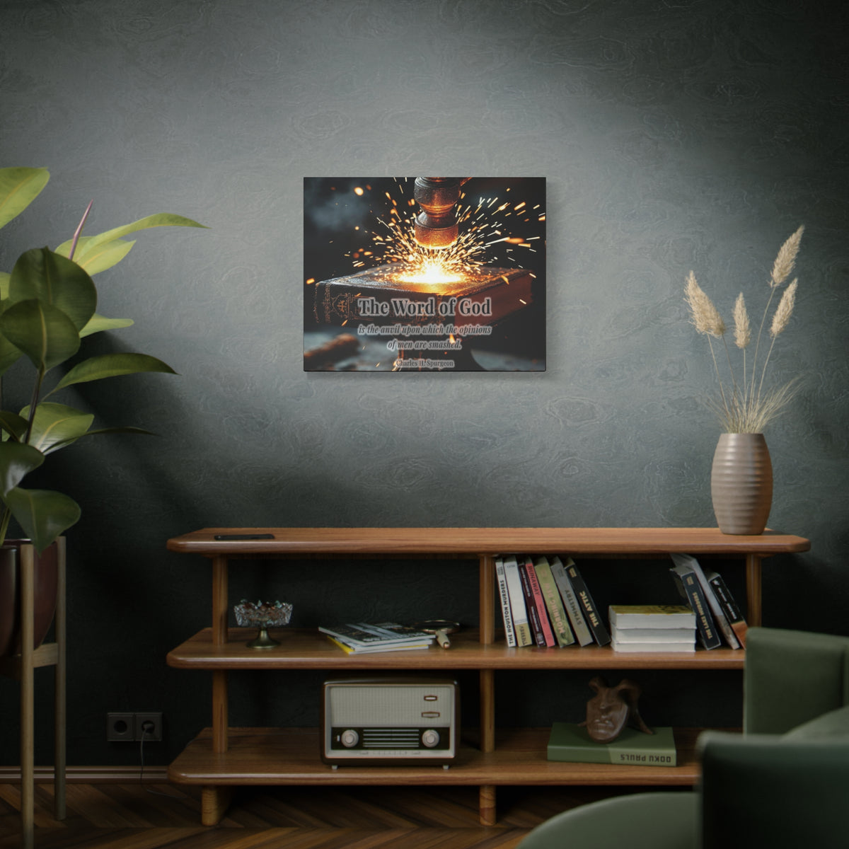 Scripture Walls The Word of God by Charles H. Spurgeon Bible Verse Canvas Christian Wall Art Ready to Hang Unframed