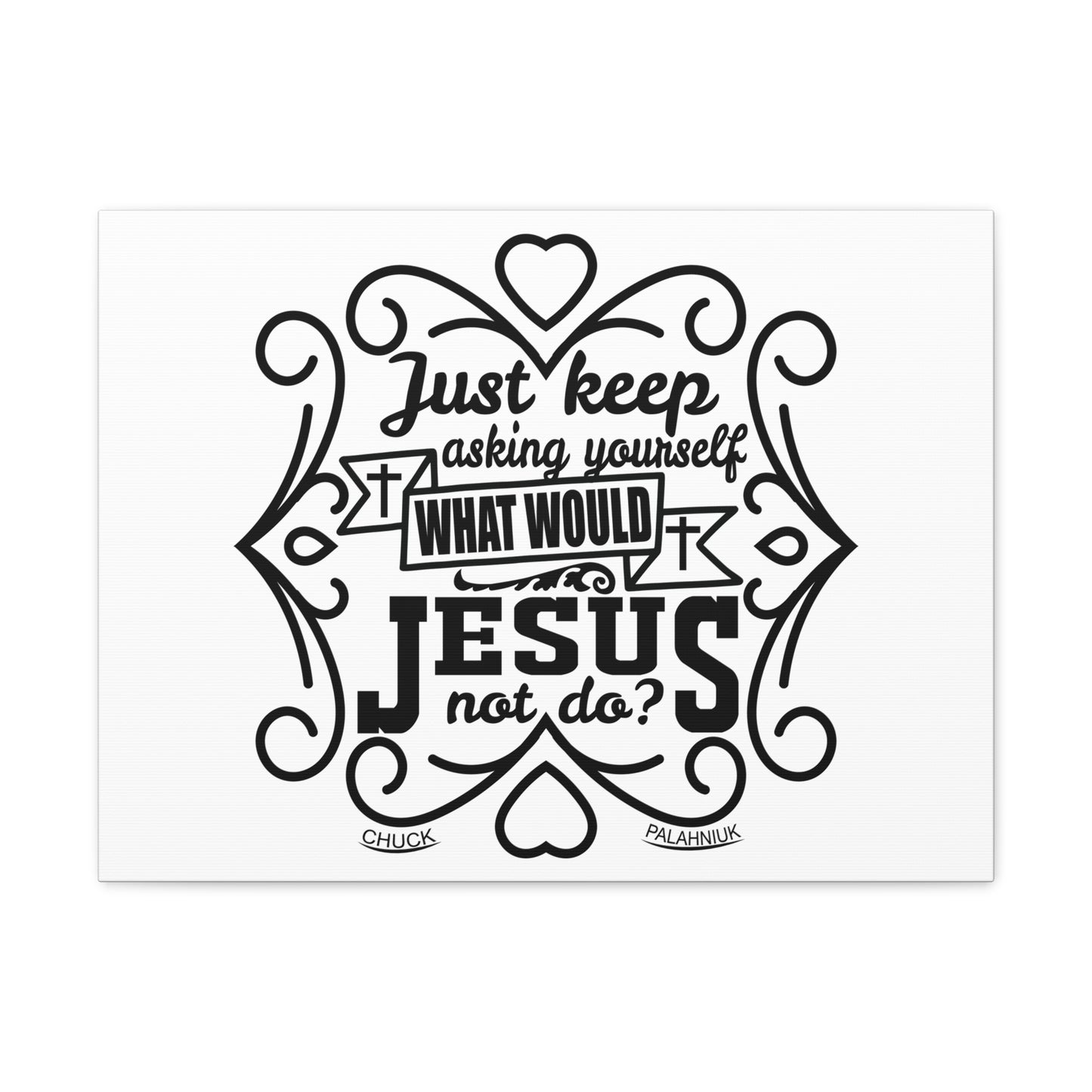 What Would Jesus Matthew 21:22 Christian Wall Art Print Ready to Hang