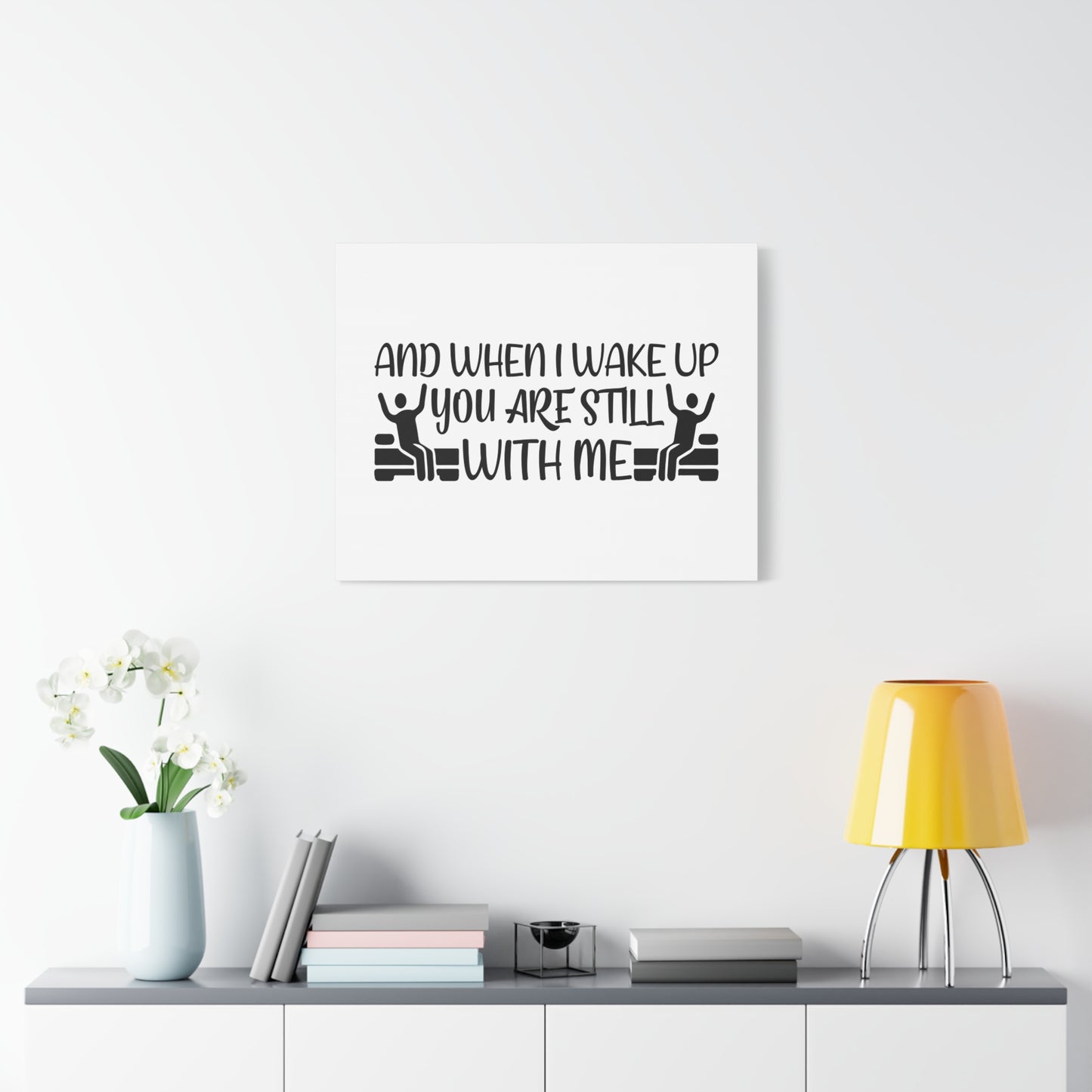 Scripture Canvas You Are Still With Me Psalm 139:18 Christian Wall Art Bible Verse Print Ready to Hang