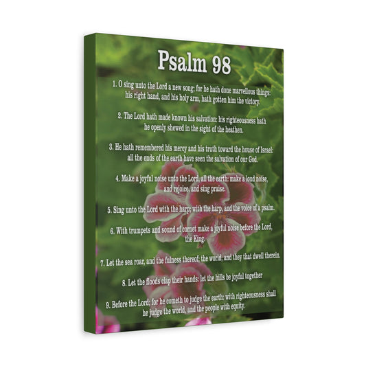 Scripture Walls Joyful Noise Of Salvation Psalm 98:4 Christian Wall Art Print Ready to Hang