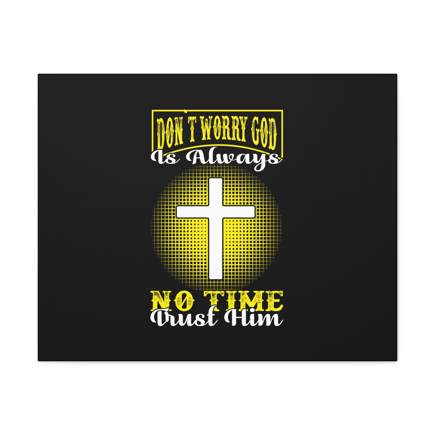 Trust Him Psalm 37:3-7 Christian Wall Art Bible Verse Print Ready to Hang