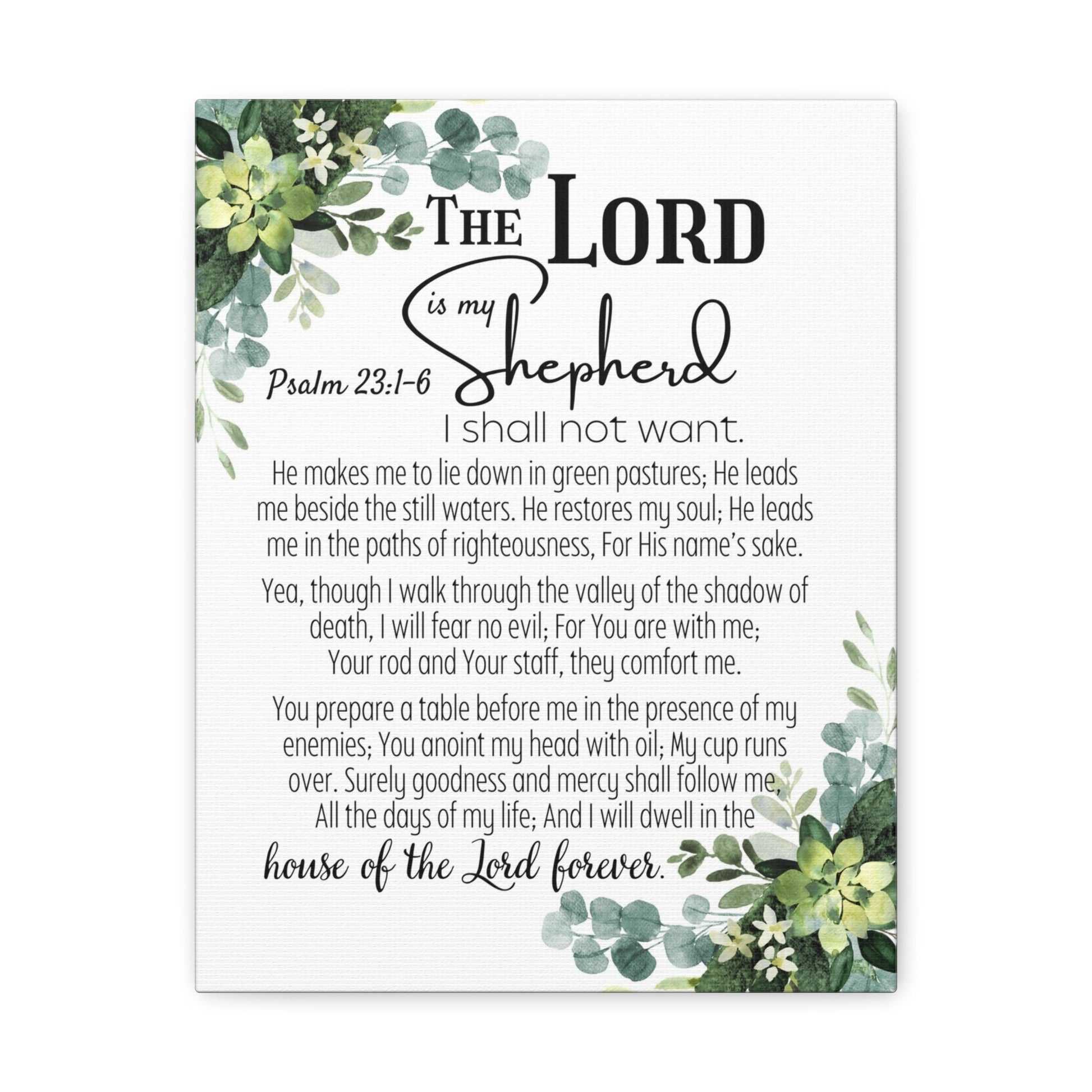 Psalm 23:1-6 I Shall Not Want Bible Verse Canvas Christian Wall Art Re – Scripture Gift shop psalm-23-1-6-i-shall-not-want-bible-verse-canvas-christian-wall-art-re-scripture-gift-shop