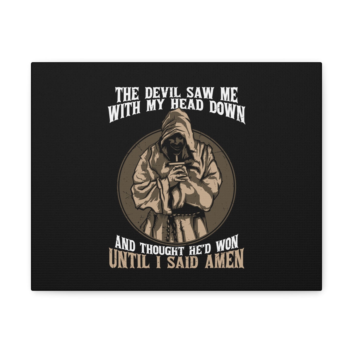 Until I Said Amen 2 Corinthians 11:3 Christian Wall Art Bible Verse Print Ready to Hang