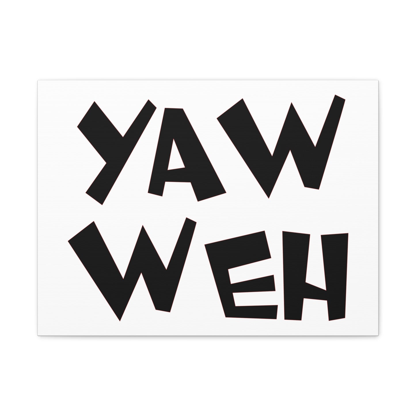 Yahweh Exodus 3:13-15 Christian Wall Art Print Ready to Hang