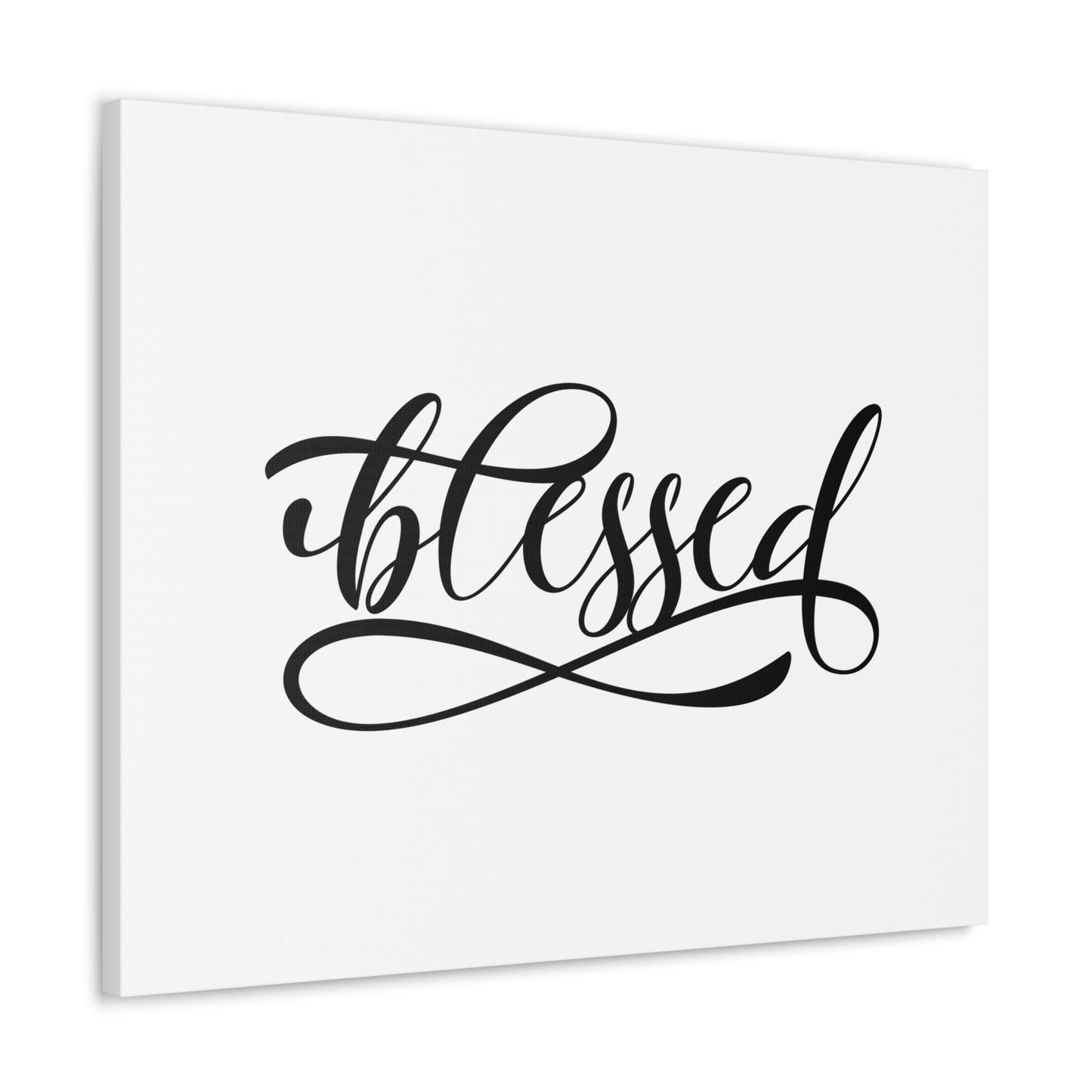 Blessed Ephesians 1:3 Christian Wall Art Bible Verse Print Ready to Hang