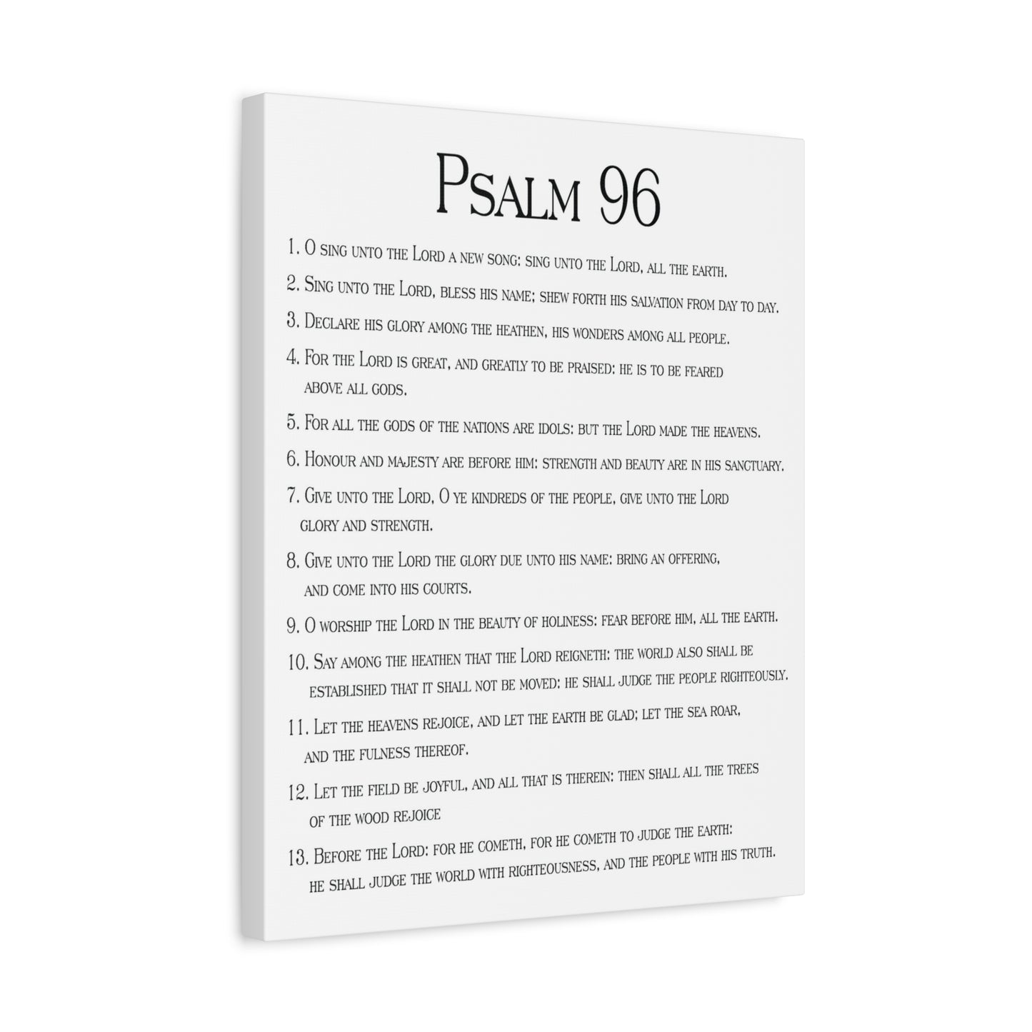 Scripture Walls Proclaiming His Glorious Wonders Psalm 96:7 Christian Wall Art Print Ready to Hang