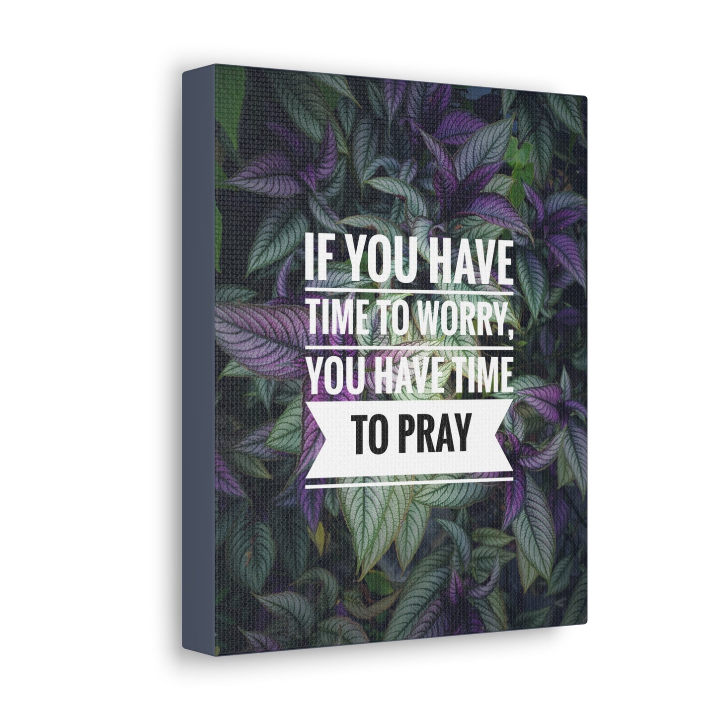 Time To Pray Philippians 4:6 Christian Wall Art Bible Verse Print Ready to Hang