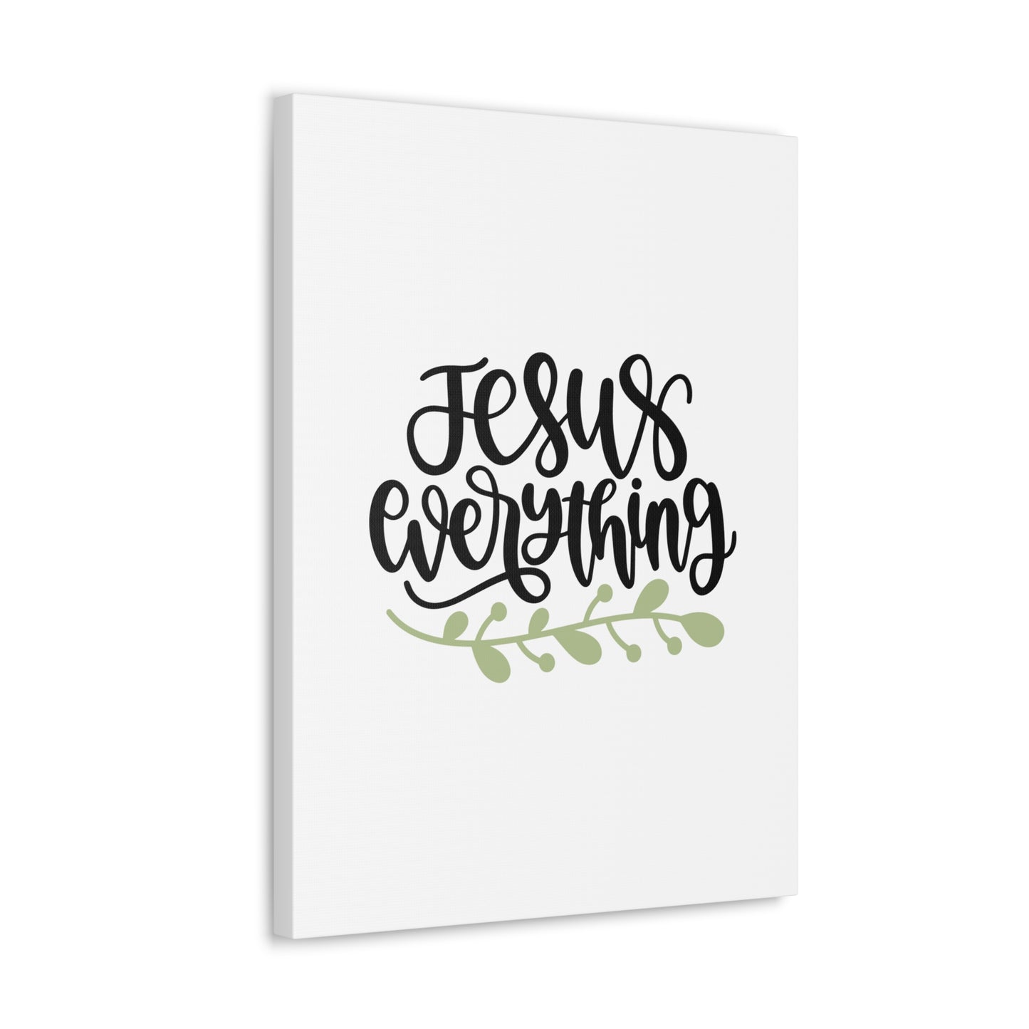 Jesus Everything Psalm 73:25-26 Christian Wall Art Bible Verse Print Ready to Hang