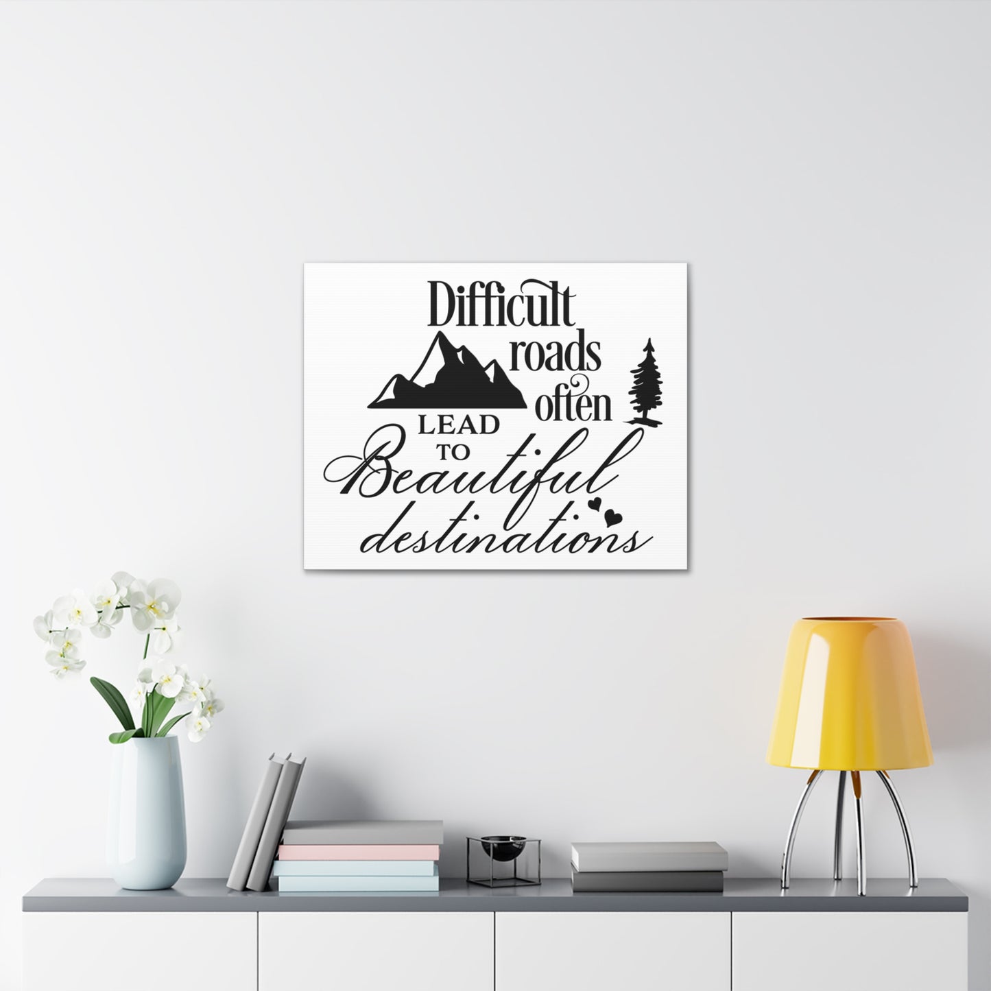 To Beautiful Romans 15:4 Destinations Christian Wall Art Print Ready to Hang