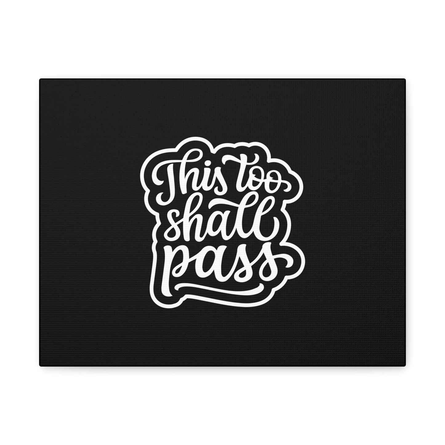 This To Shall Pass 2 Corinthians 4:17 Christian Wall Art Bible Verse Print Ready to Hang