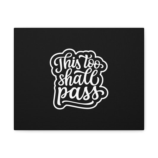 This To Shall Pass 2 Corinthians 4:17 Christian Wall Art Bible Verse Print Ready to Hang