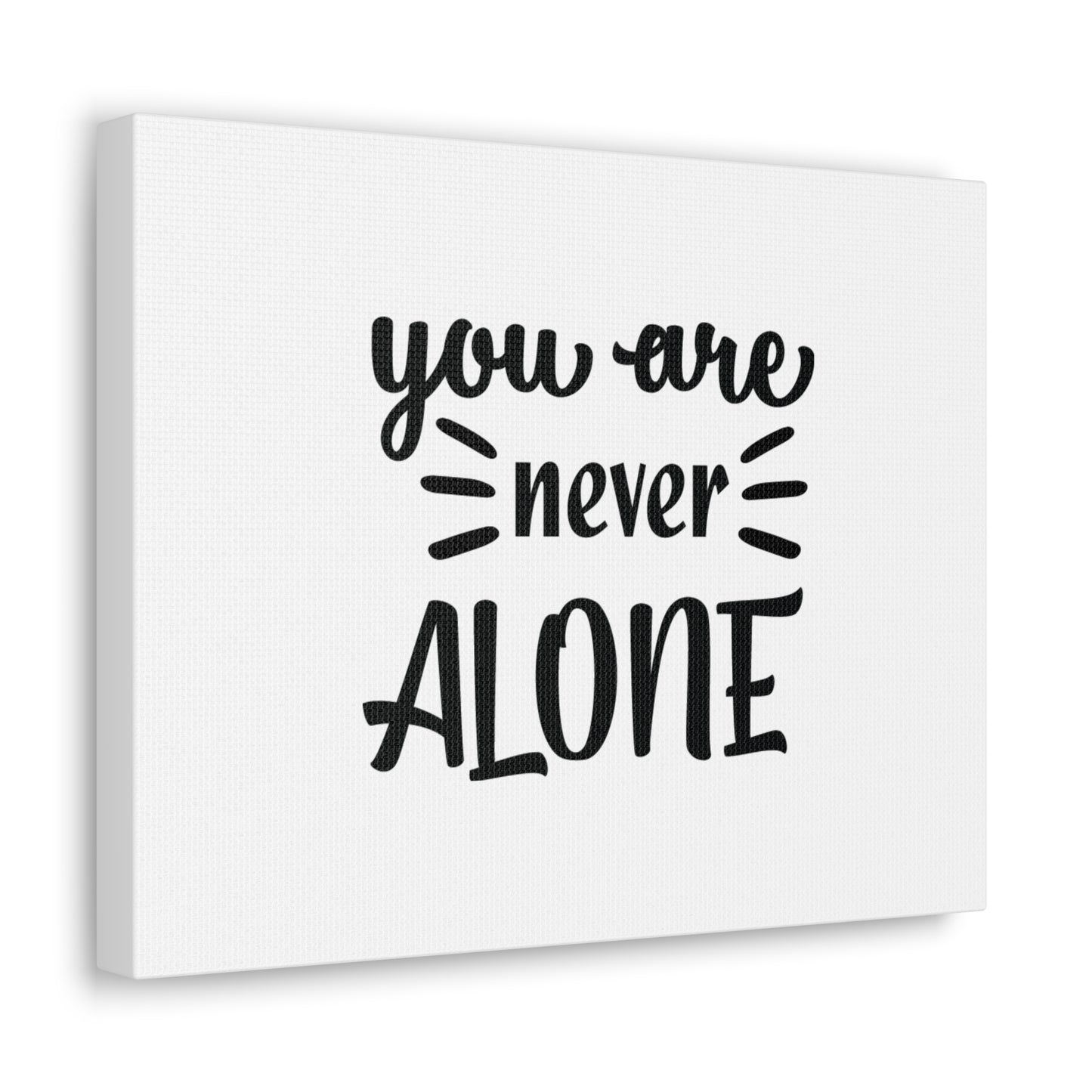 You Are Never Alone Jeremiah 29:11 Christian Wall Art Bible Verse Print Ready to Hang