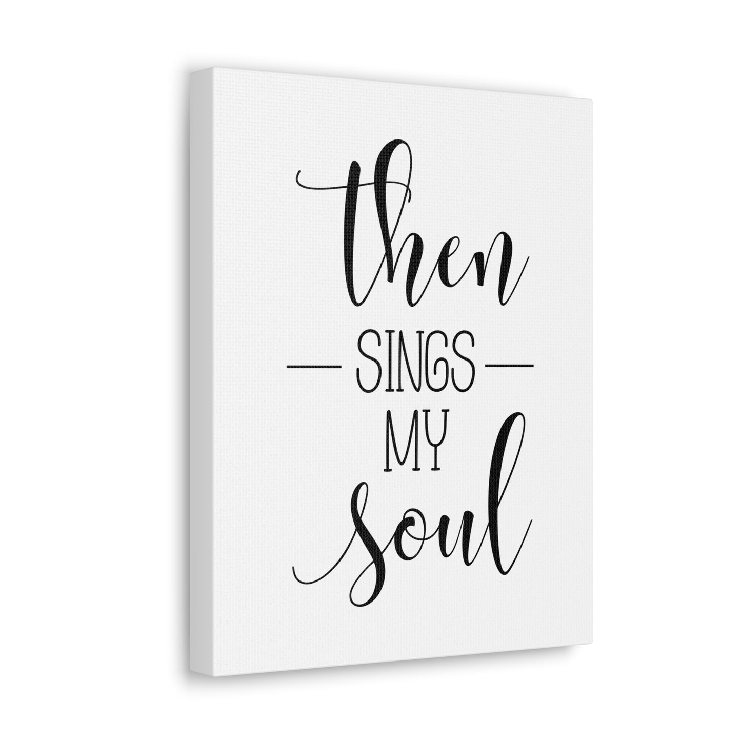 Then Sings My Soul Psalms 108:2 Christian Wall Art Bible Verse Print Ready to Hang