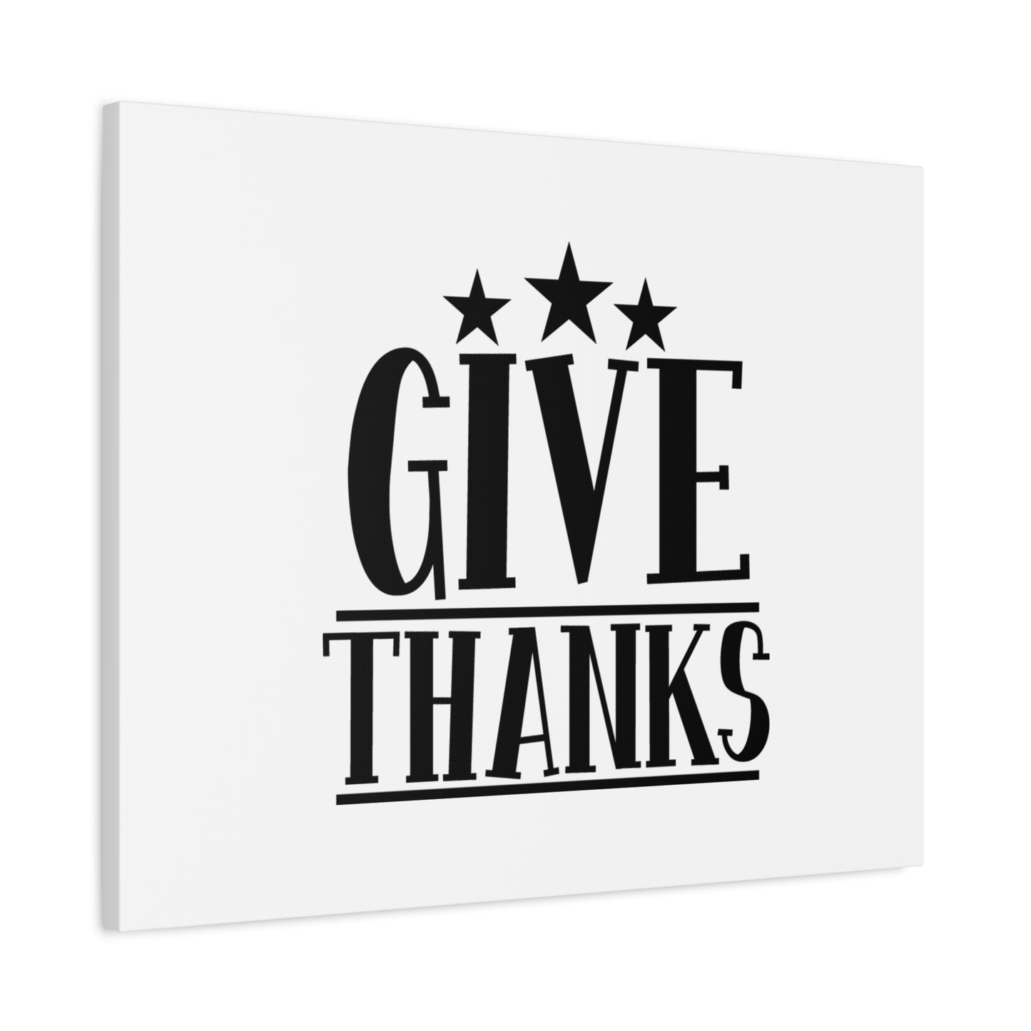 Scripture Canvas Give Thanks Psalm 103:1 Christian Wall Art Bible Verse Print Ready to Hang