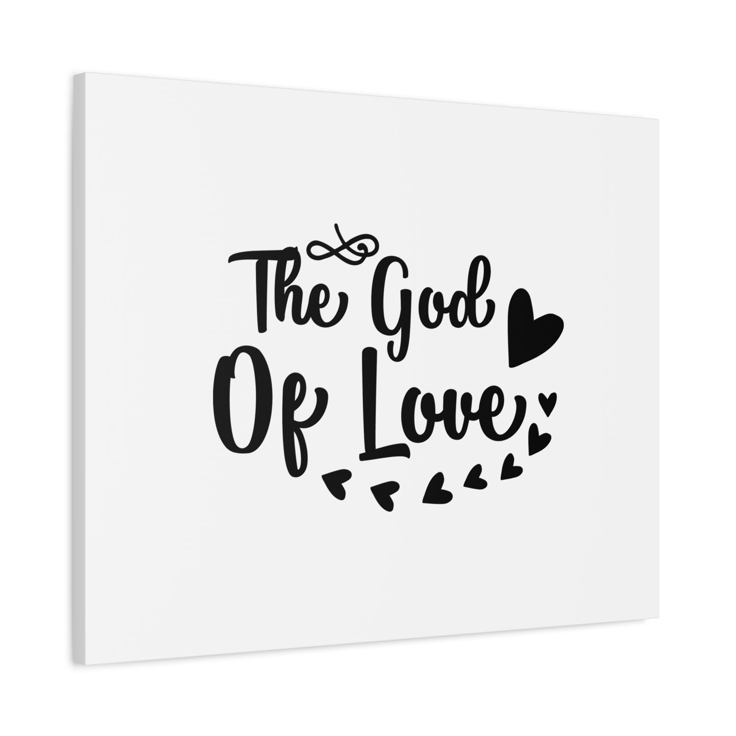 Scripture Canvas The God Of Love PSALM 107:8 Christian Wall Art Bible Verse Print Ready to Hang