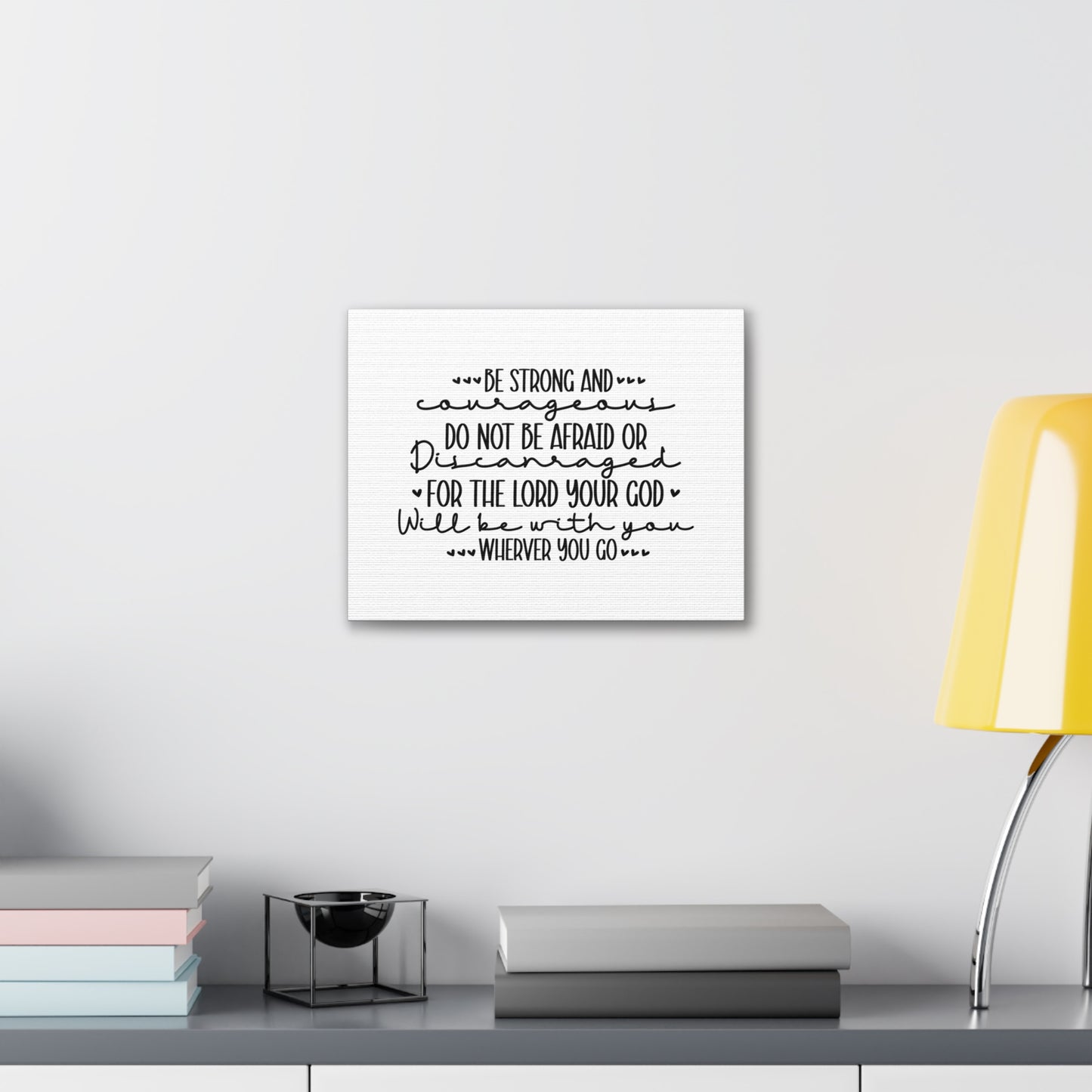 The Lord Your God Psalm 119:28 Christian Wall Art Bible Verse Print Ready to Hang