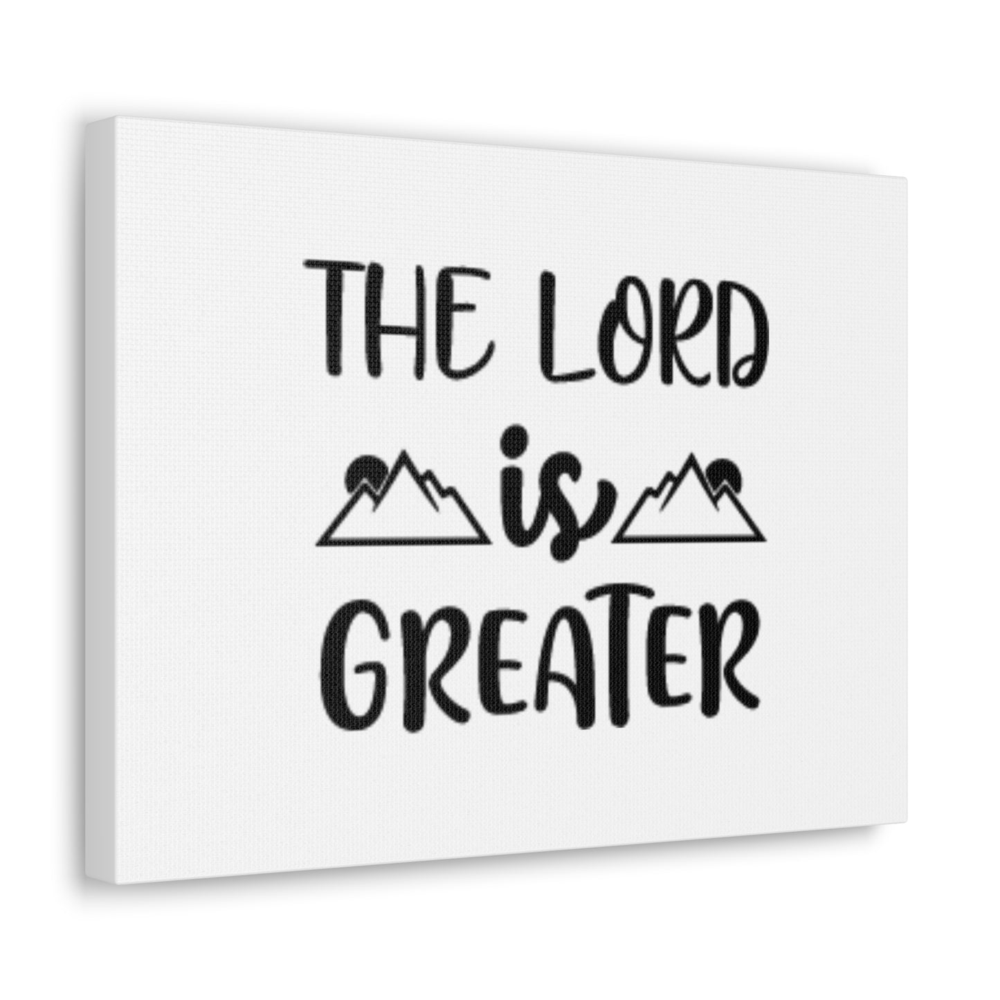 The Lord Is Greater Psalm 96:4 Christian Wall Art Bible Verse Print Ready to Hang