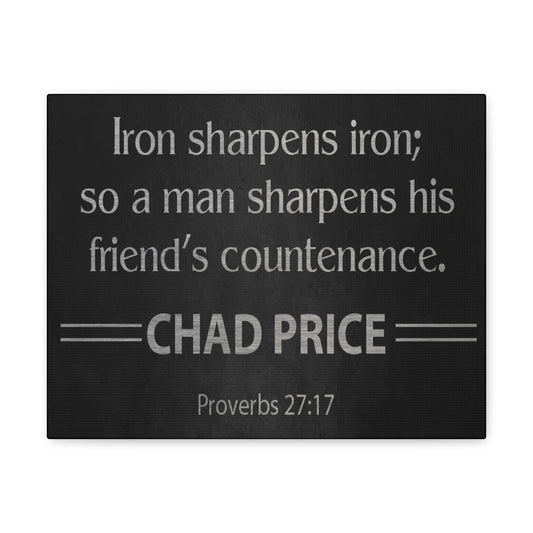 Personalized Proverbs 27:17