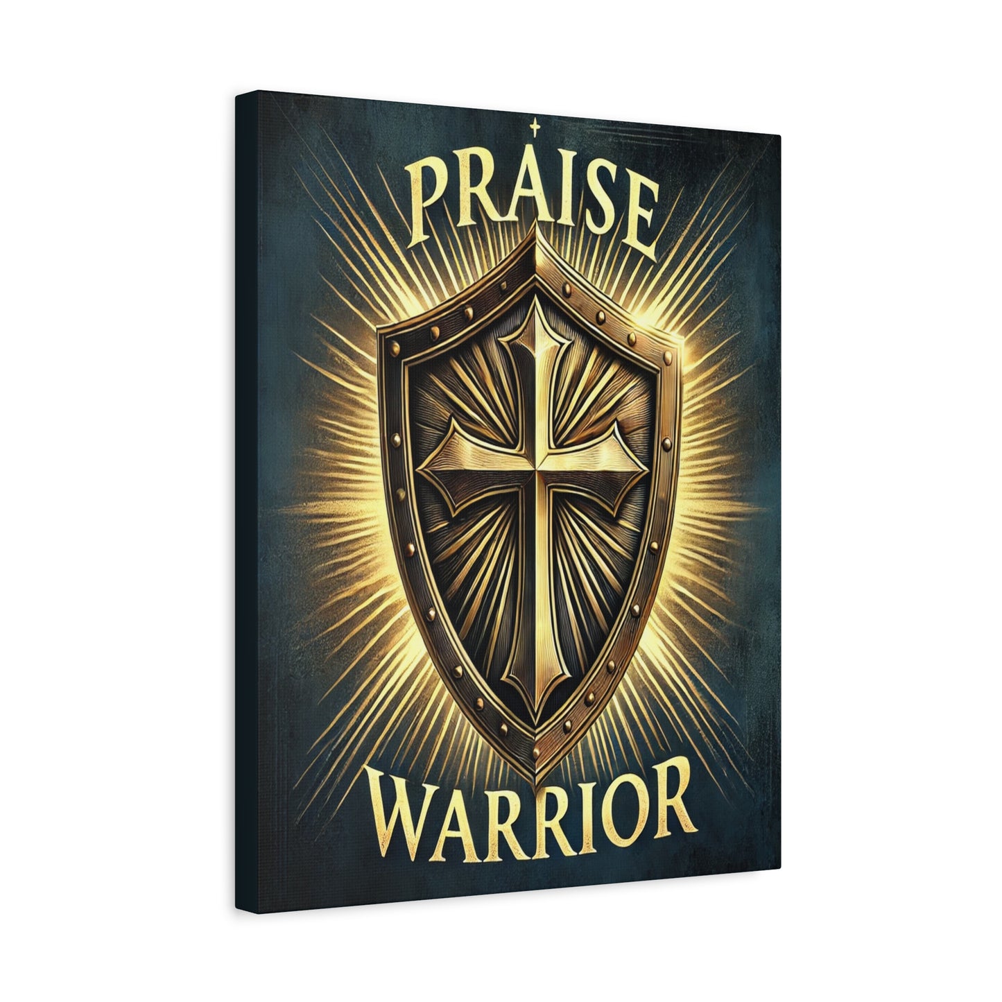 Scripture Walls Praise Warrior Psalm 149 Bible Verse Canvas Christian Wall Art Ready to Hang Unframed