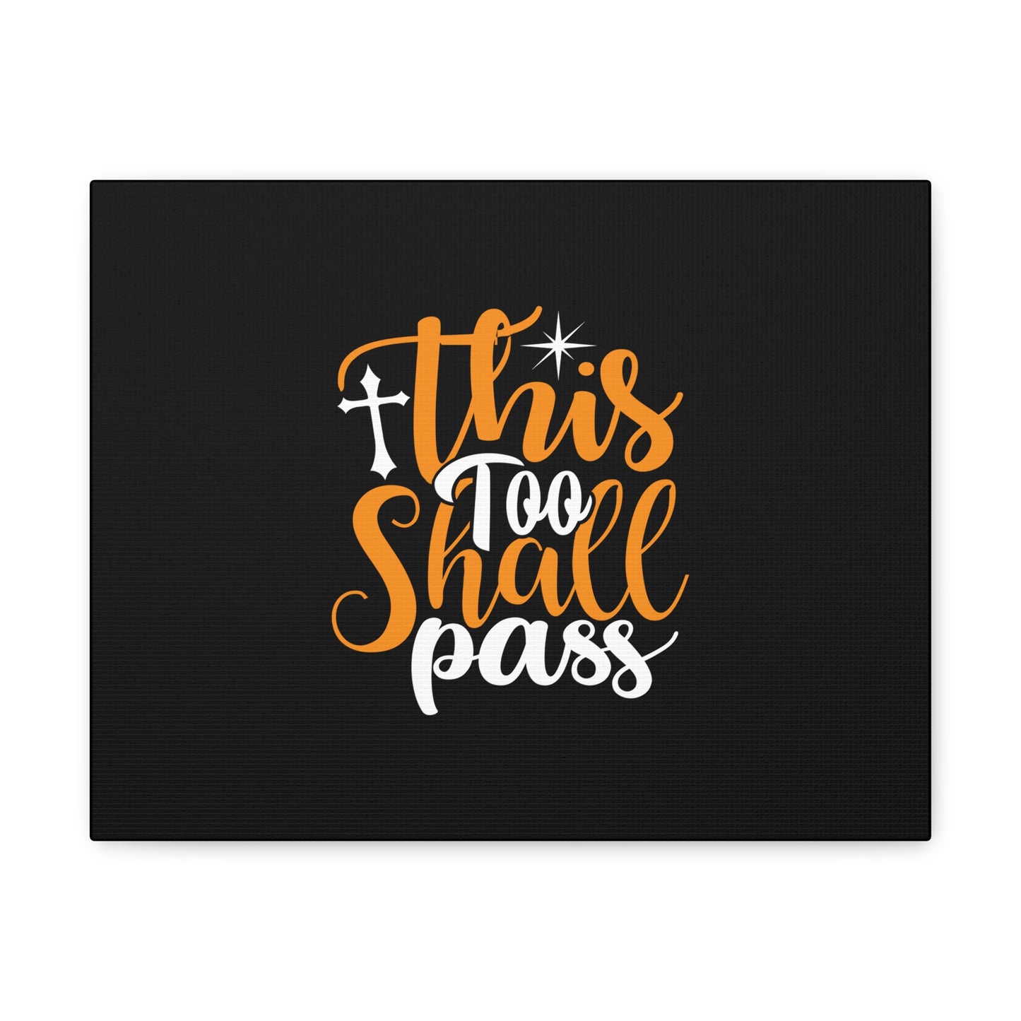 This Too Shall Pass 2 Corinthians 4:17 Christian Wall Art Bible Verse Print Ready to Hang