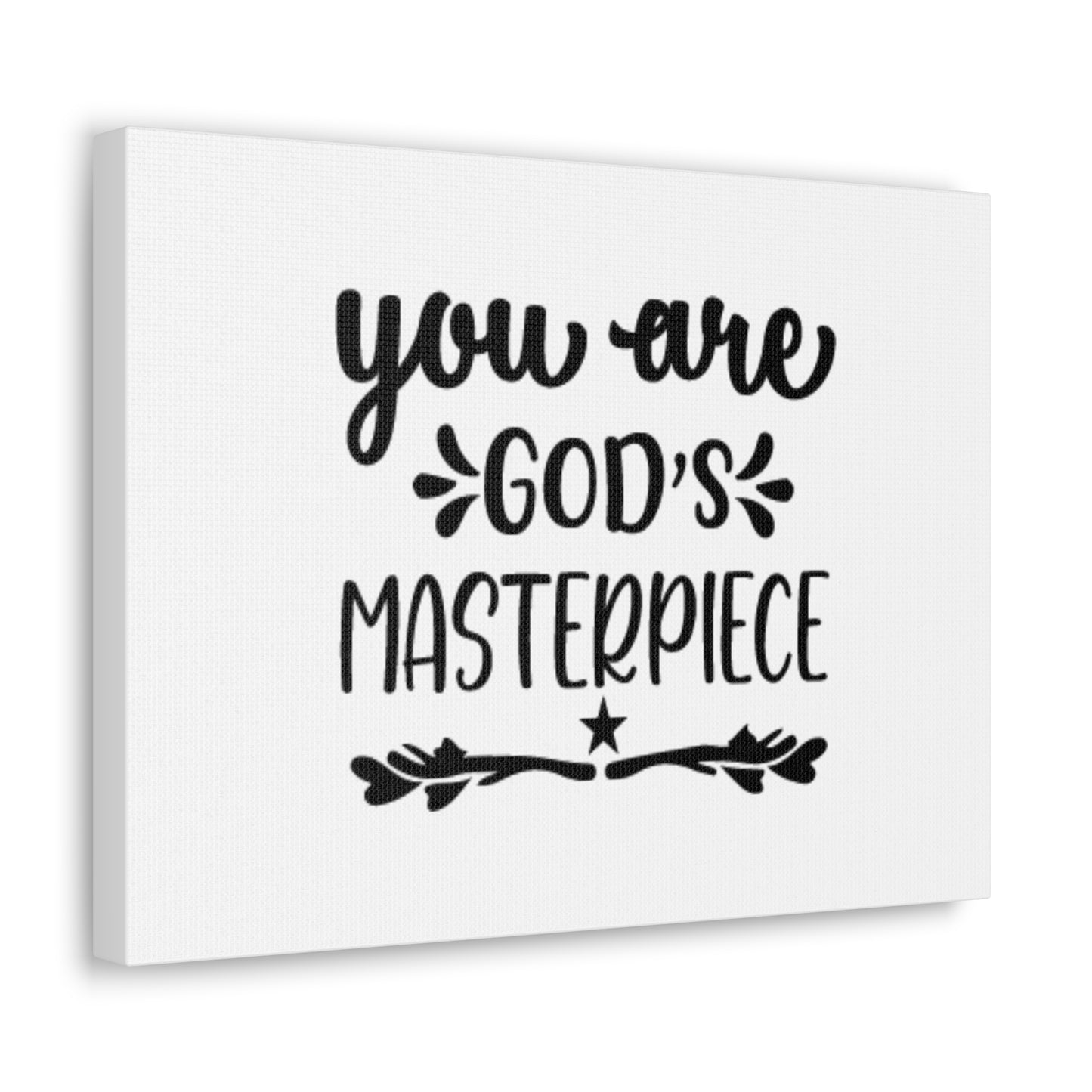 You Are God's Masterpiece Ephesians 2:10 Star Christian Wall Art Bible Verse Print Ready to Hang