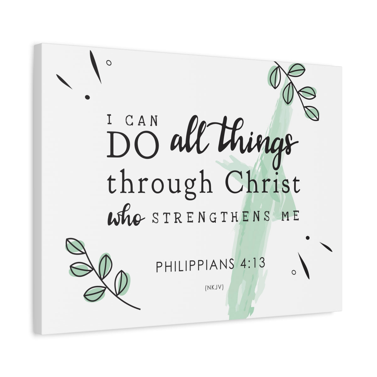 Scripture Canvas Phlipians 4:13